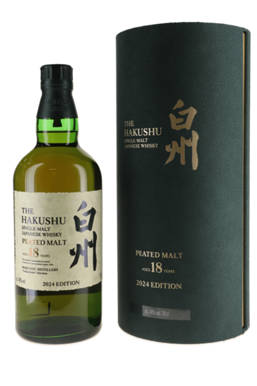 Hakushu Tsukuriwake 18 Years Peated Malt Edition 2024 48° 0.7L