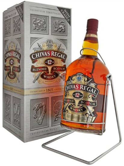 Chivas Regal 12 Years + Craddle 40° 4.5L