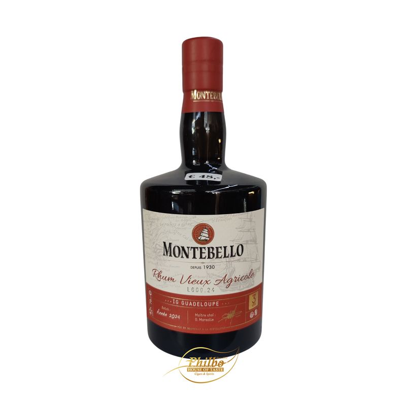 Montebello Rhum Vieux Agricole 3 ans 42° 70cl