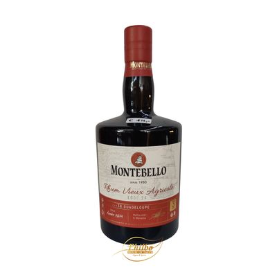 Montebello Rhum Vieux Agricole 3 ans 42° 70cl Montebello Rhum Vieux Agricole 3 ans 42° 70cl