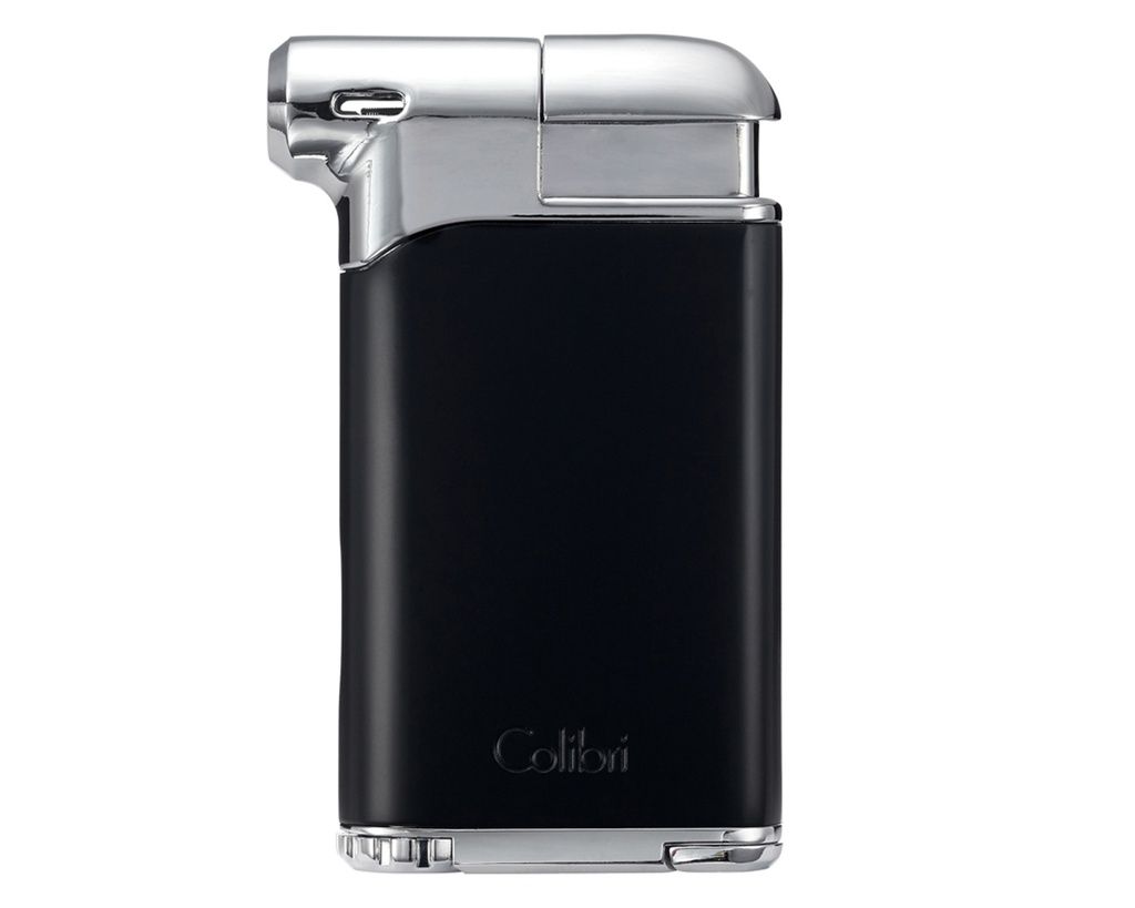 Aansteker Colibri Pijp Pacific Soft Flame Zwart/Chrome Aansteker Colibri Pijp Pacific Soft Flame Zwart/Chrome
