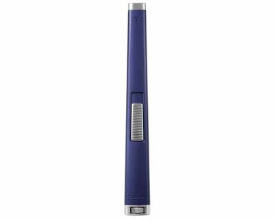 Aansteker Colibri Aura Flat Flame Blauw/Chrome