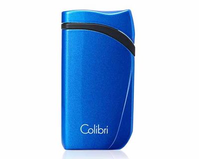 Aansteker Colibri Falcon Single Jet Metalic Blauw Aansteker Colibri Falcon Single Jet Metalic Blauw