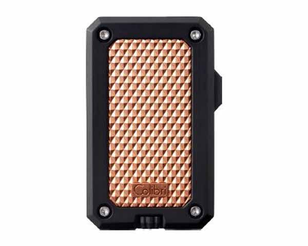 Aansteker Colibri Rally Single Jet Mat Zwart/Roos