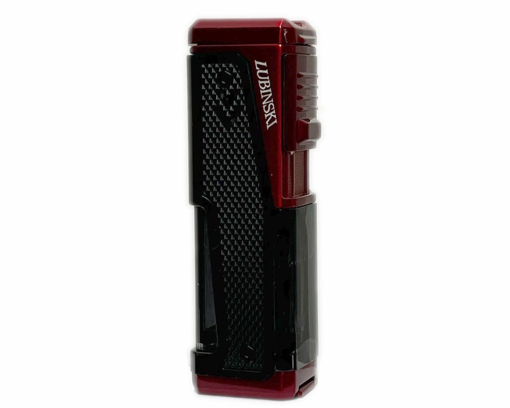 Aansteker Lubinski Galaxy 4 Jet Rood met Puncher Aansteker Lubinski Galaxy 4 Jet Rood met Puncher