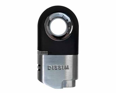 Aansteker Dissim Inverted Dual Torch Zilver Aansteker Dissim Inverted Dual Torch Zilver
