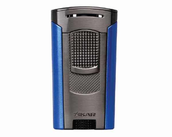Aansteker Xikar Astral Gunmetal Blauw