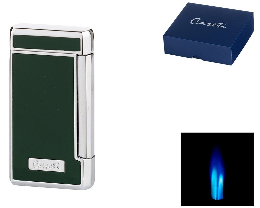 Aansteker Caseti Paris Double Jet Groen Aansteker Caseti Paris Double Jet Groen