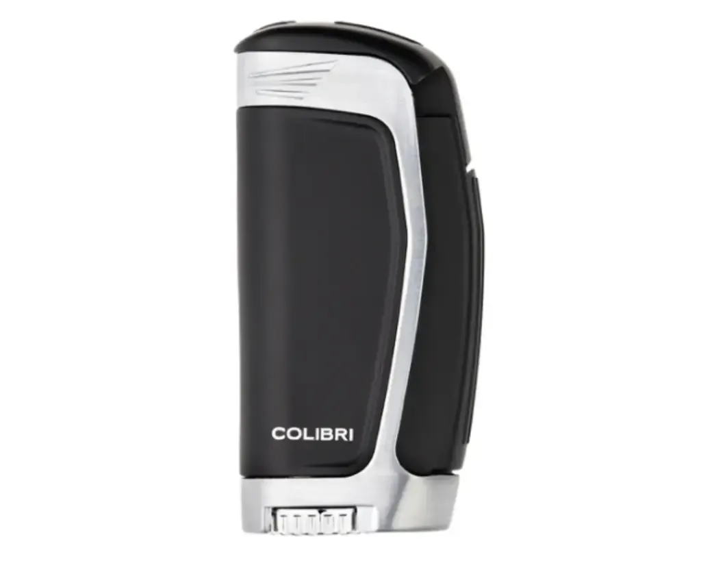 Aansteker Colibri E3 Triple Jet Zwart/Chrome Aansteker Colibri E3 Triple Jet Zwart/Chrome