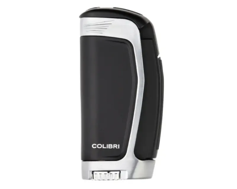 Aansteker Colibri E3 Triple Jet Zwart/Chrome Aansteker Colibri E3 Triple Jet Zwart/Chrome