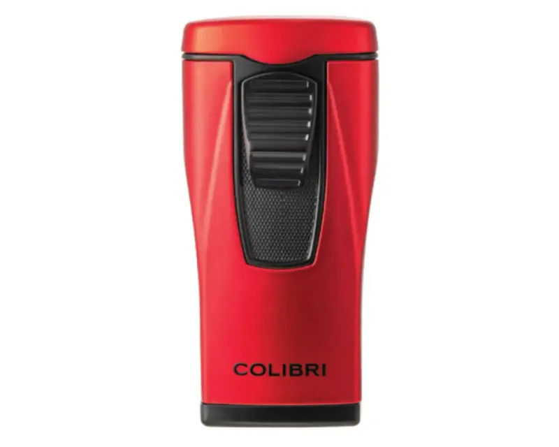 Aansteker Colibri Monaco Triple Jet Rood Aansteker Colibri Monaco Triple Jet Rood