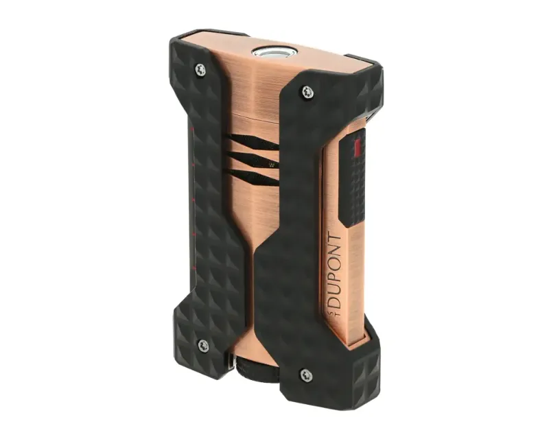 Aansteker Dupont Windproof Brushed Copper Aansteker Dupont Windproof Brushed Copper