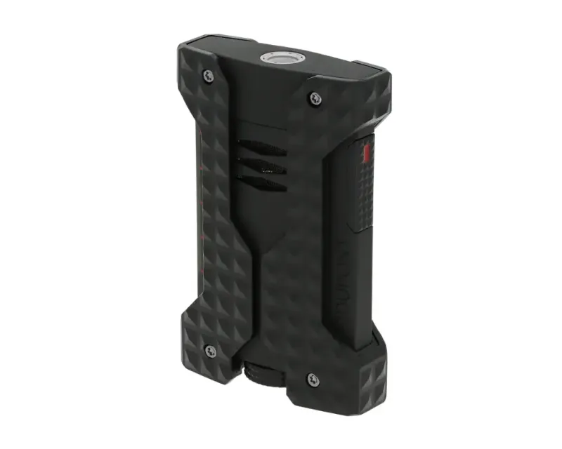 Aansteker Dupont Windproof Brushed Zwart Aansteker Dupont Windproof Brushed Zwart