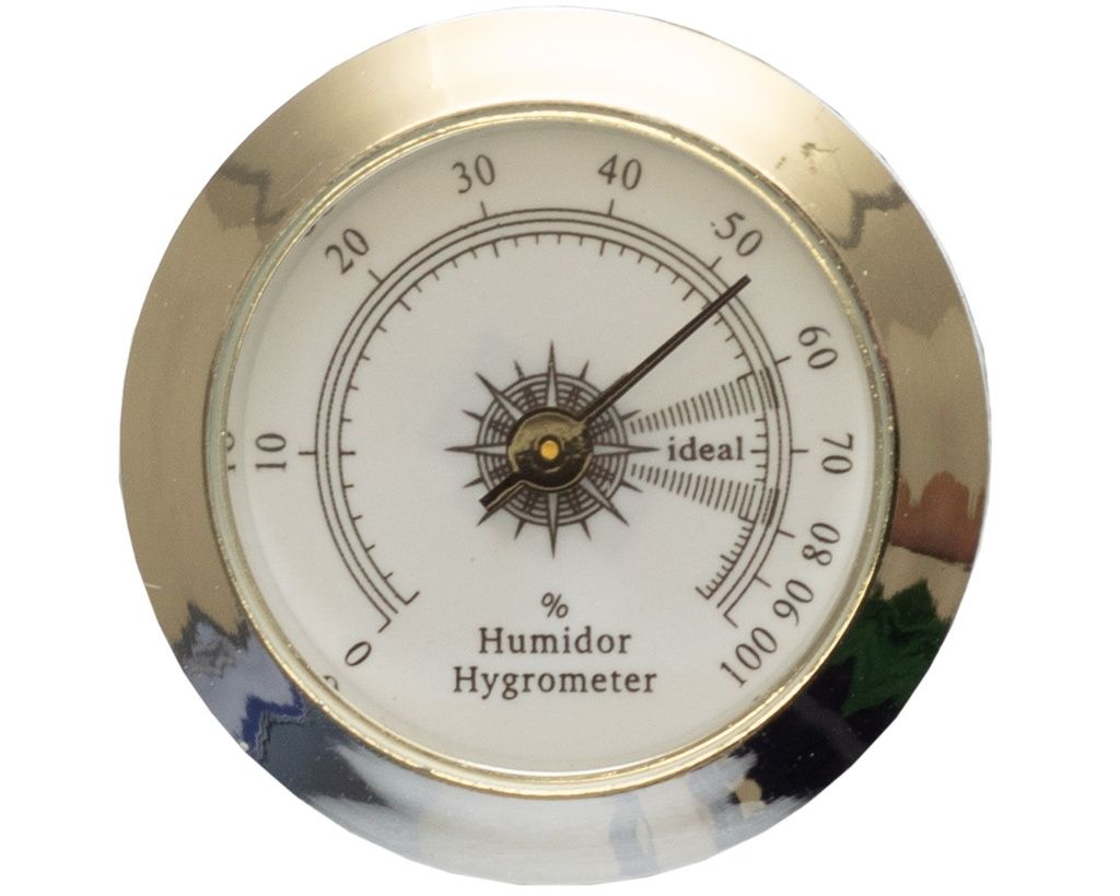 Hygrometer Rond Wit Hygrometer Rond Wit