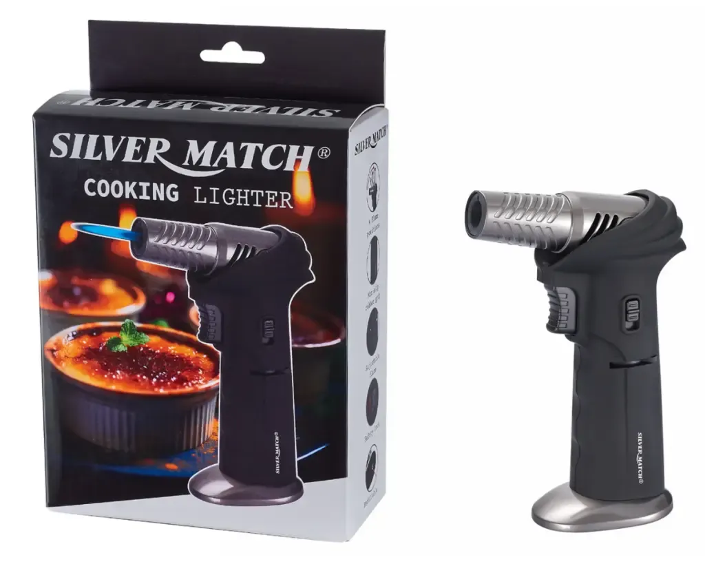 Aansteker Silver Match Rotative Head Creme Brulee GB