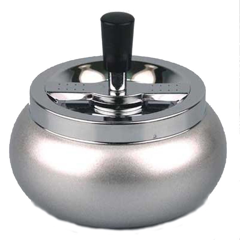 Asbak Bol Zilver 13cm Asbak Bol Zilver 13cm
