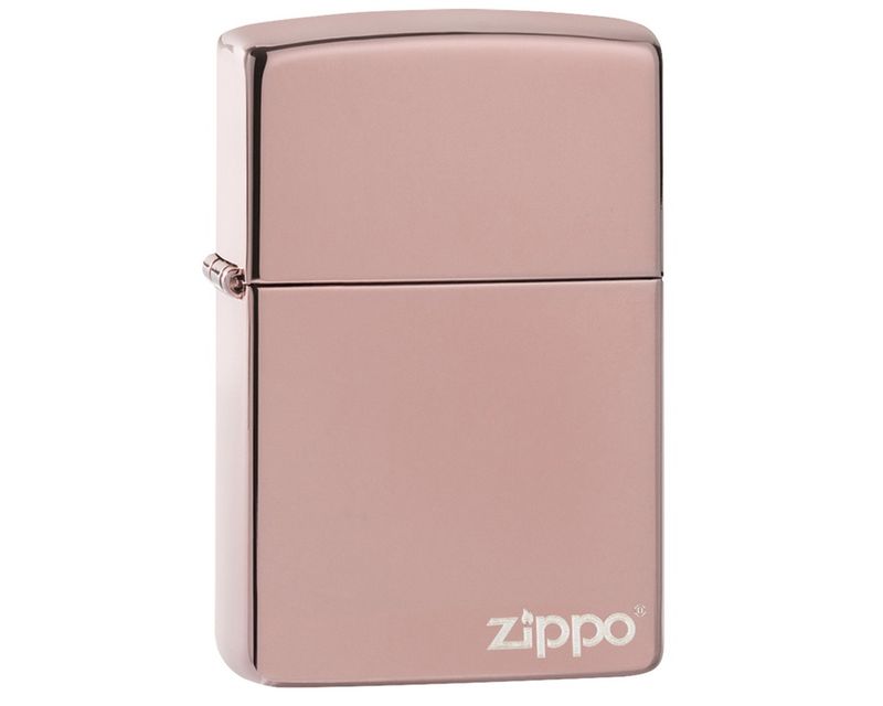 Aansteker Zippo Reg High Polished Rose Gold with Zippo Logo Lasered Aansteker Zippo Reg High Polished Rose Gold with Zippo Logo Lasered