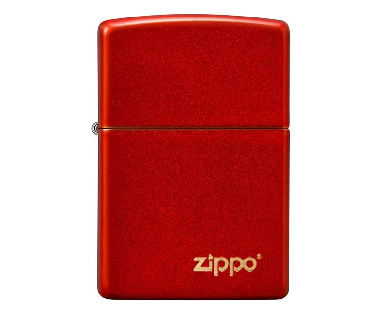 Aansteker Zippo Anodized Red with Zippo Logo Aansteker Zippo Anodized Red with Zippo Logo