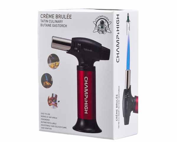 Aansteker Champ High Creme Brulee Tatin Zwart/Rood Aansteker Champ High Creme Brulee Tatin Zwart/Rood