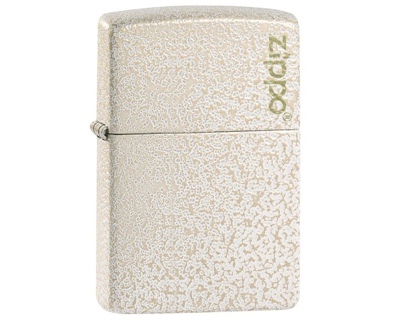 Aansteker Zippo Reg Mercury Glass Matte with Zippo Logo Aansteker Zippo Reg Mercury Glass Matte with Zippo Logo