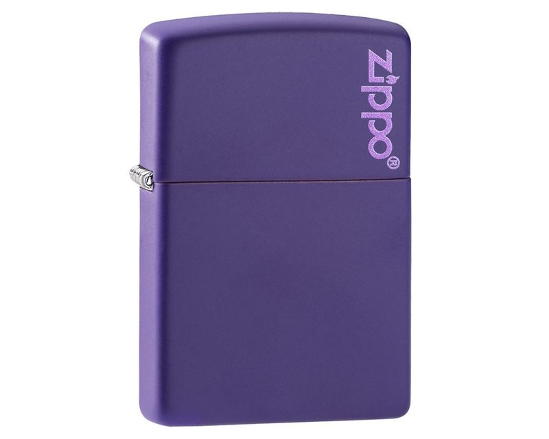 Aansteker Zippo Purple Matte with Zippo Logo Aansteker Zippo Purple Matte with Zippo Logo