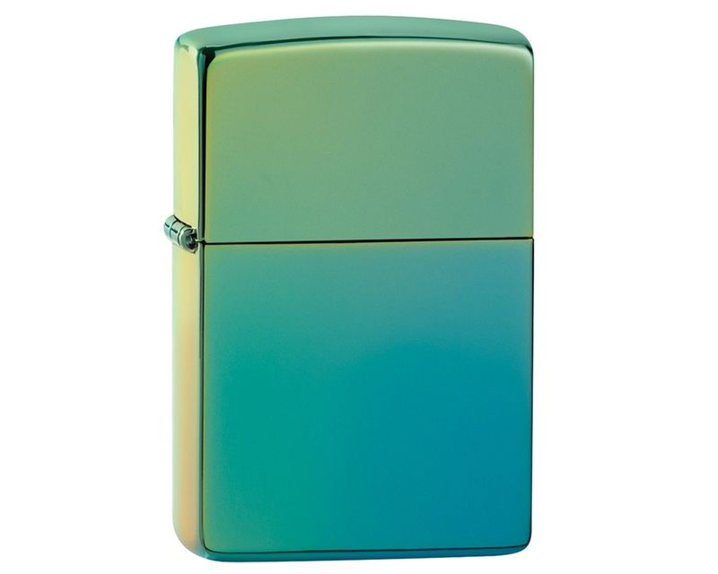 Aansteker Zippo Reg High Polished Teal Aansteker Zippo Reg High Polished Teal