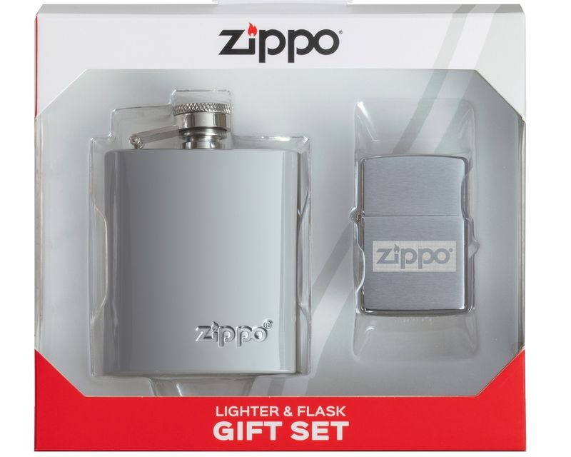 Gift Set Zippo / Zakfles