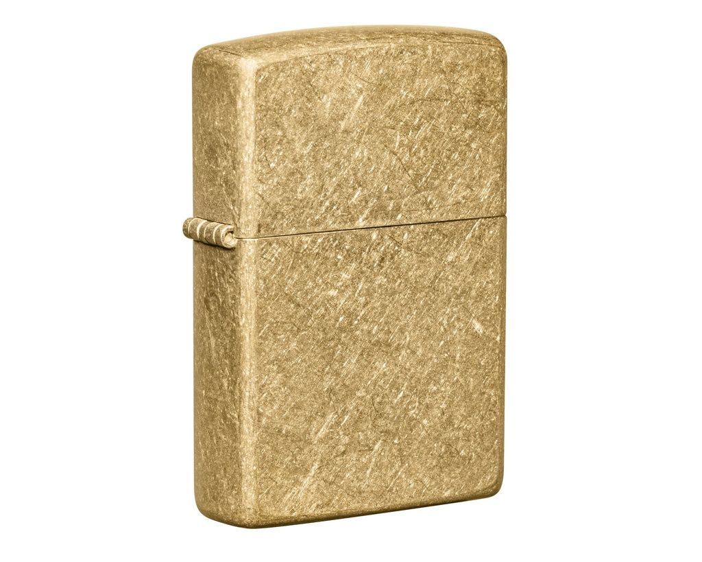 Aansteker Zippo Tumbled Brass Aansteker Zippo Tumbled Brass