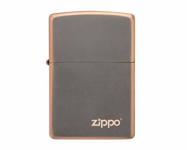 Aansteker Zippo Rustic Bronze with Zippo Logo Aansteker Zippo Rustic Bronze with Zippo Logo