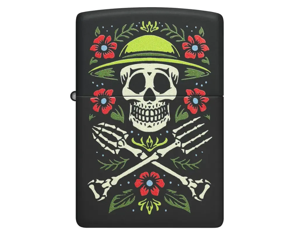 Aansteker Zippo Skull Gardener Design Aansteker Zippo Skull Gardener Design