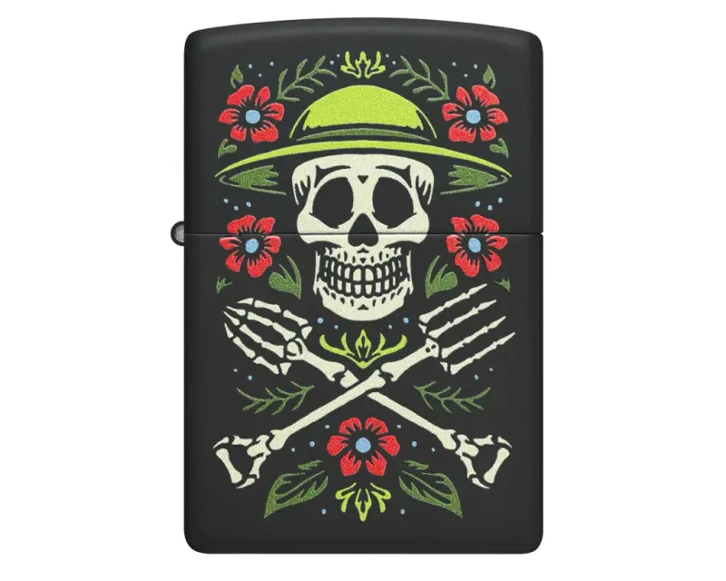 Aansteker Zippo Skull Gardener Design Aansteker Zippo Skull Gardener Design