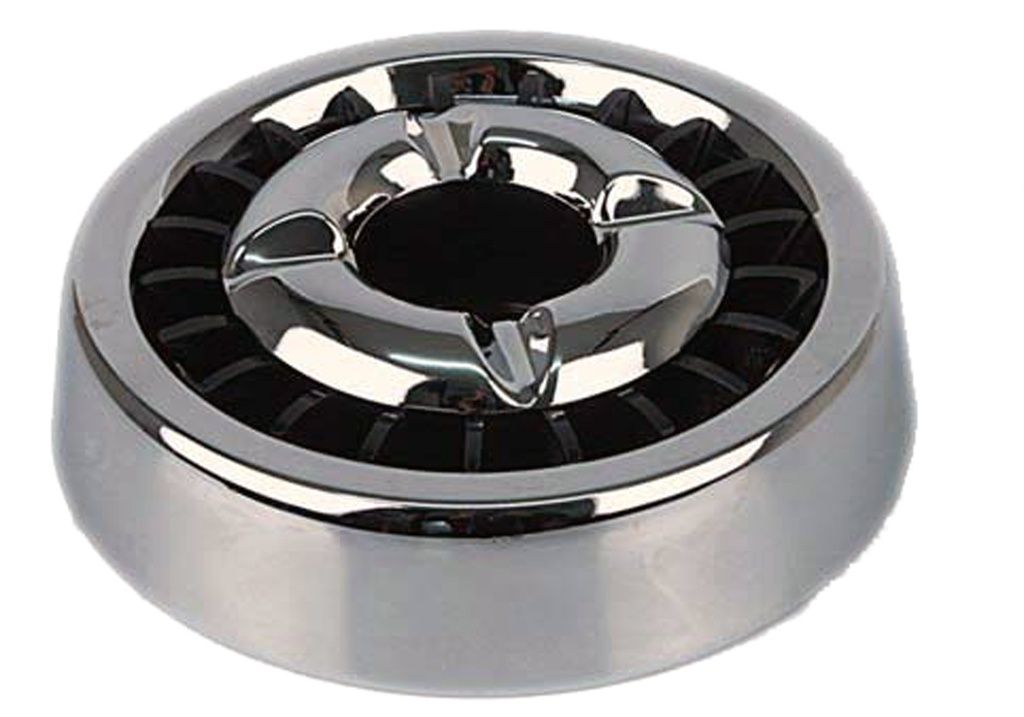 Asbak Met Dovers Chrome Asbak Met Dovers Chrome