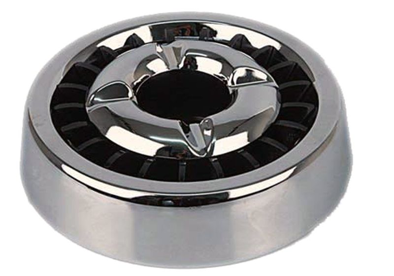 Asbak Met Dovers Chrome Asbak Met Dovers Chrome