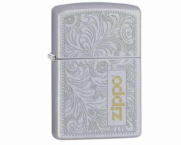 Aansteker Zippo Venetian Two Tone with Zippo Logo Aansteker Zippo Venetian Two Tone with Zippo Logo