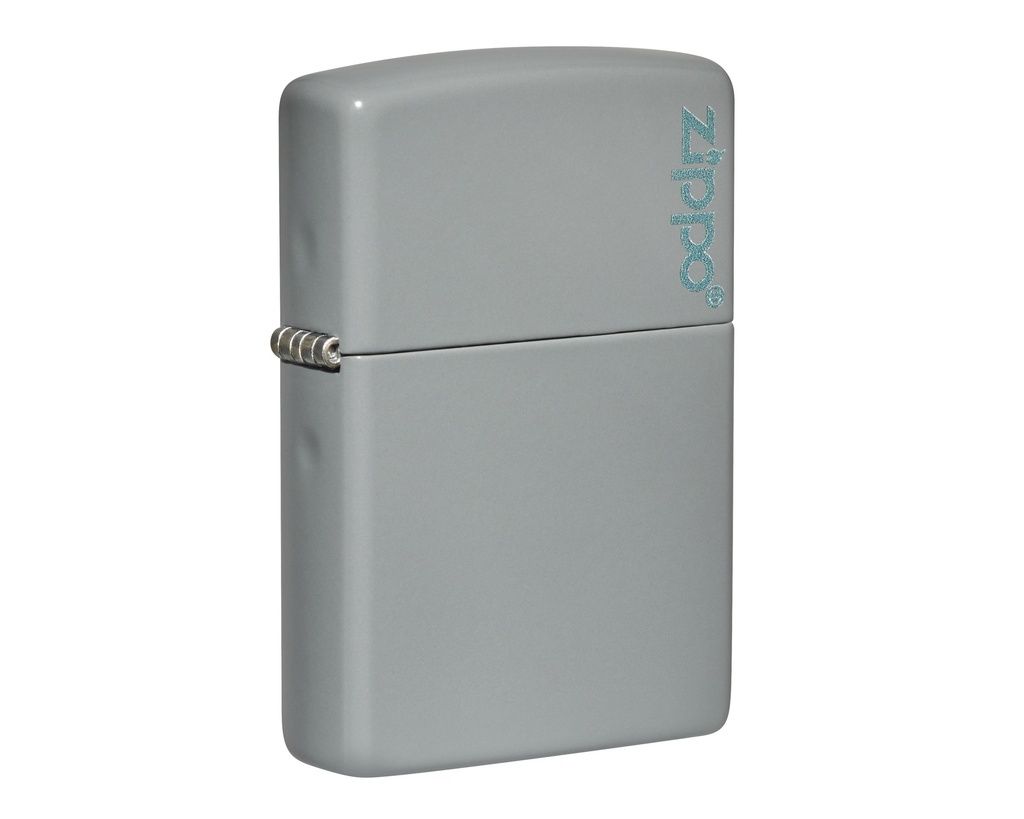 Aansteker Zippo Flat Grey with Zippo Logo Aansteker Zippo Flat Grey with Zippo Logo