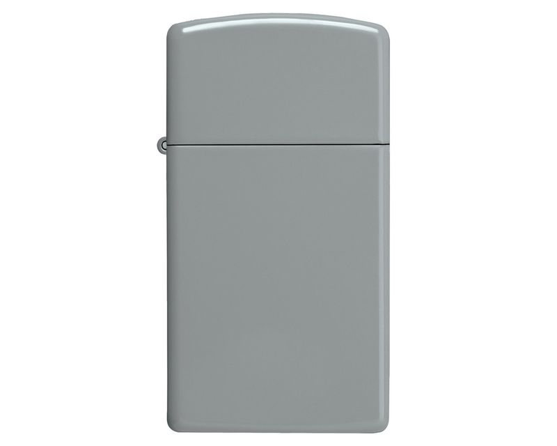 Aansteker Zippo Flat Gray Slim Aansteker Zippo Flat Gray Slim