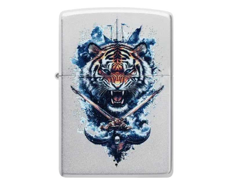 Aansteker Zippo Fierce Tiger Design Aansteker Zippo Fierce Tiger Design