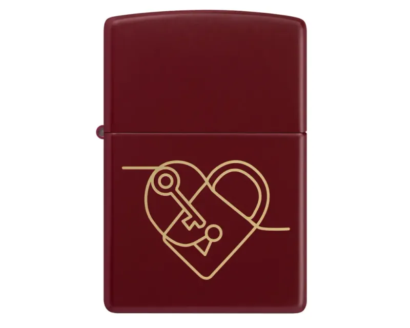 Aansteker Zippo Heart Locket Design Aansteker Zippo Heart Locket Design