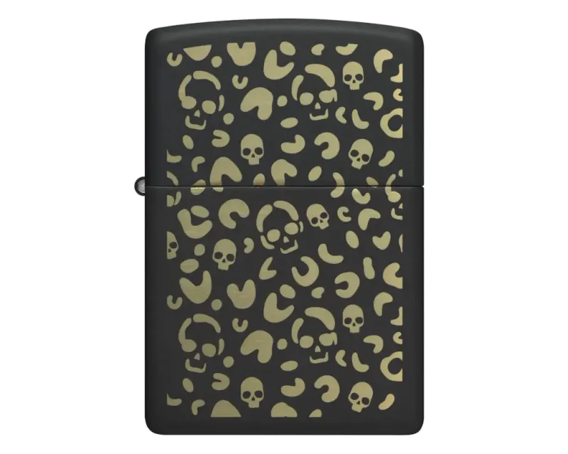 Aansteker Zippo Skull Leopard Design Aansteker Zippo Skull Leopard Design