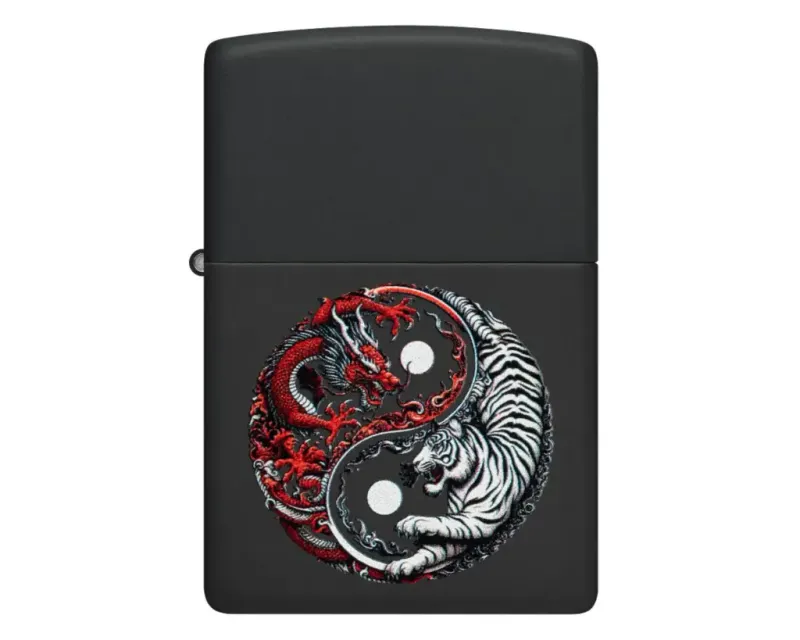 Aansteker Zippo Dragon and Tiger Design Aansteker Zippo Dragon and Tiger Design