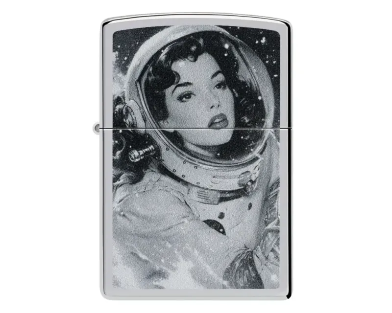Aansteker Zippo Female Astronaut Design Aansteker Zippo Female Astronaut Design