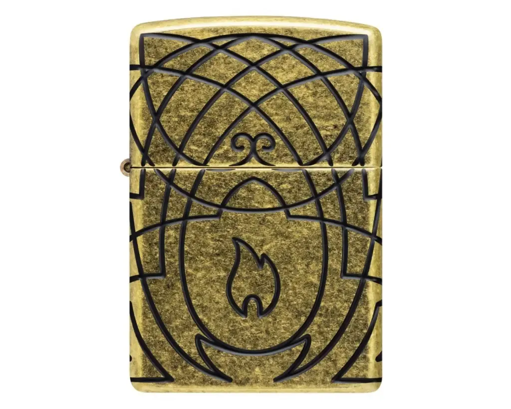 Aansteker Zippo Elegant Flame Aansteker Zippo Elegant Flame