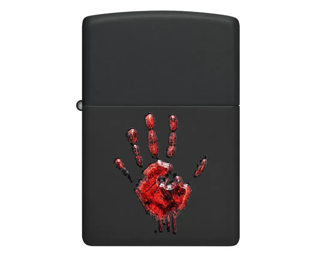 Aansteker Zippo Handprint Design Aansteker Zippo Handprint Design