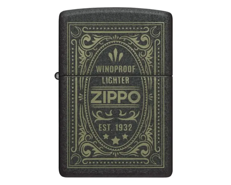 Aansteker Zippo Antique Label Design Aansteker Zippo Antique Label Design