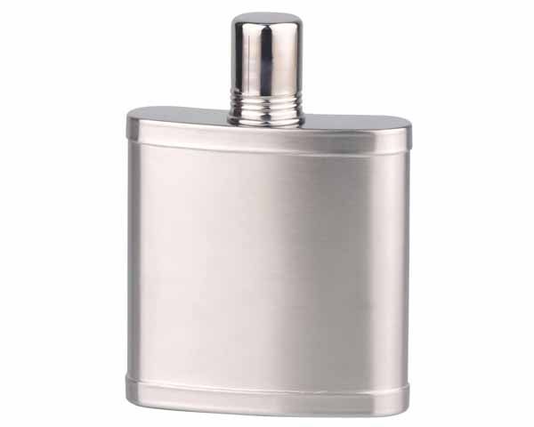 Zakfles Stainless Steel with Cup - 6 oz Zakfles Stainless Steel with Cup - 6 oz