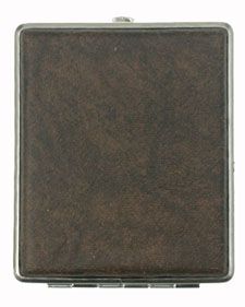 Etui Sigaret VH 812 Simili Chrome Bruin 24ks