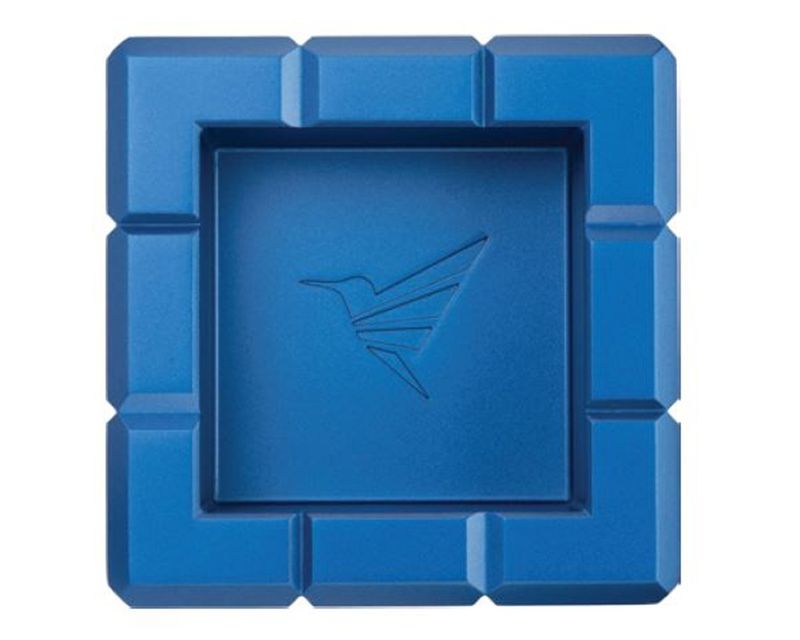 Asbak Sigaar Colibri Heritage Cube Blauw