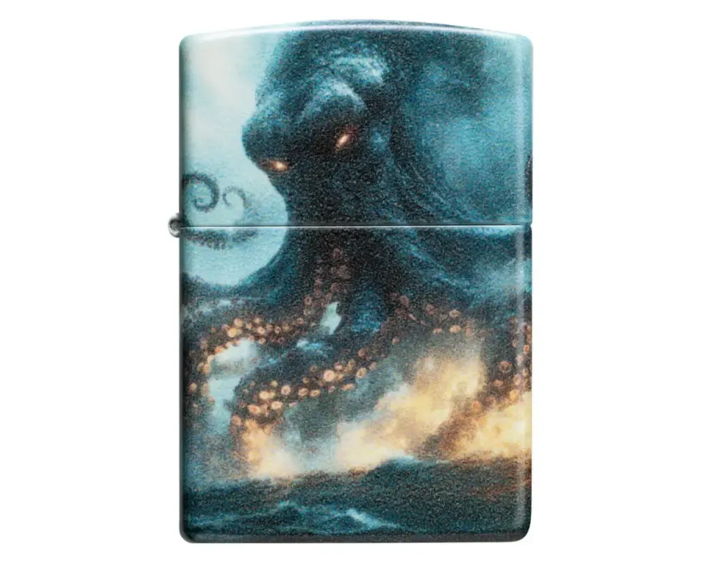 Aansteker Zippo Kraken Design Aansteker Zippo Kraken Design