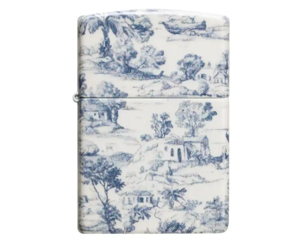 Aansteker Zippo Landscape Pattern Design Aansteker Zippo Landscape Pattern Design