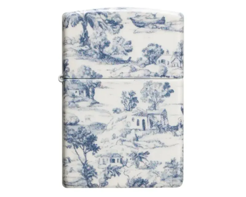 Aansteker Zippo Landscape Pattern Design Aansteker Zippo Landscape Pattern Design